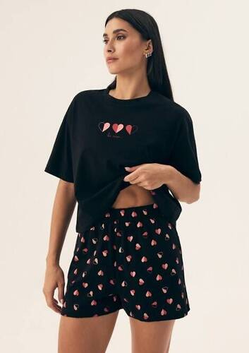 42649 Дамска пижама Necesito Henderson - черна