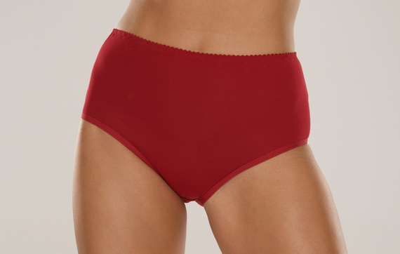 018 Sara Панталон с висока талия De lafense - бордо