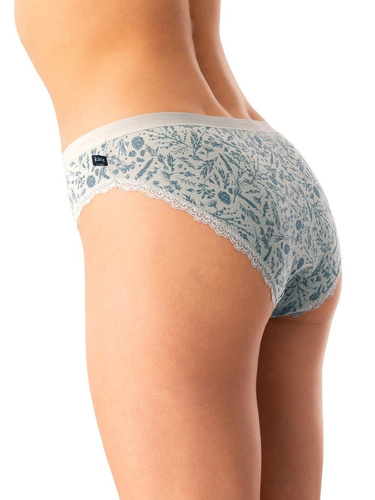 Дамски слипове LPR 830 Key, ментово зелени - памук, 2 броя в кутия, удобни и класически