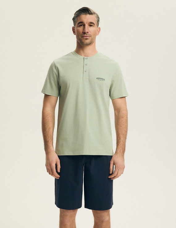 Henderson 44604 Park мъжка пижама памук къс ръкав шорти комфорт