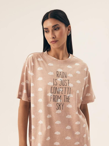 42647 Дамска пижама Nubes Henderson - бежова