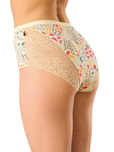 Дамски бикини LPF 570 maxi от памук с дантела – комплект 2 бр.