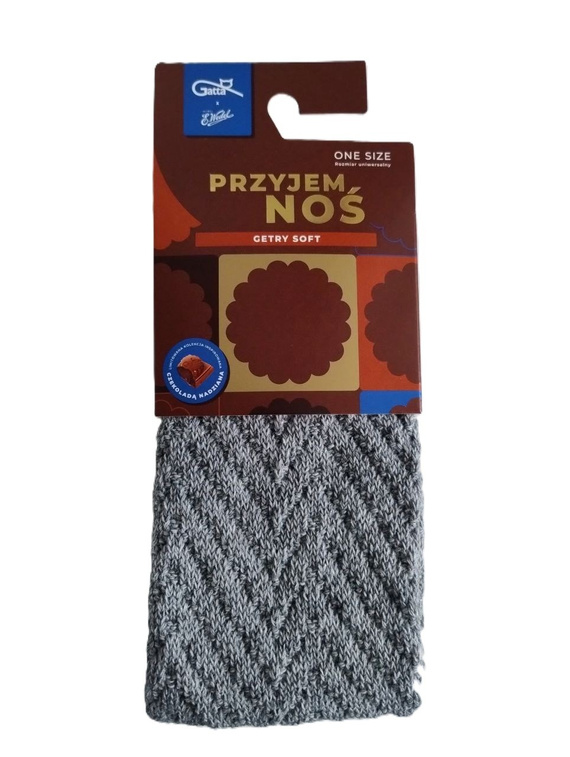 Клинове Gatta Wedel Soft art.01 – топли жакардови клинове за зимата, сиви