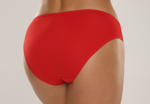 004 Limited Дамски бикини De Lafense - класически, с ниска височина, вискоза - червени