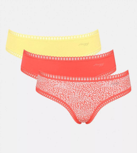GO Crush C3P Hipster Дамски Sloggi 3-Pack - V015 оранжев