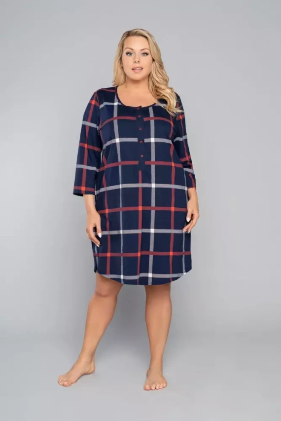 Izera дамска риза за кърмене и хранене с 3/4 ръкав Италианска мода - принт