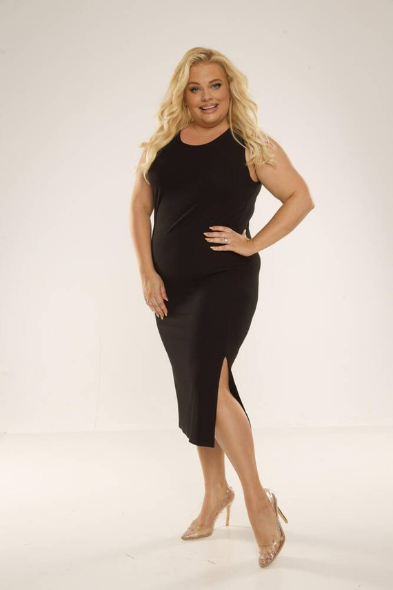 707 Freya Дамска рокля от De Lafense - черна