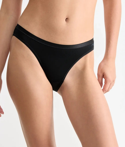 Мини дамски бикини Go Daily Cotton Sloggi - черни