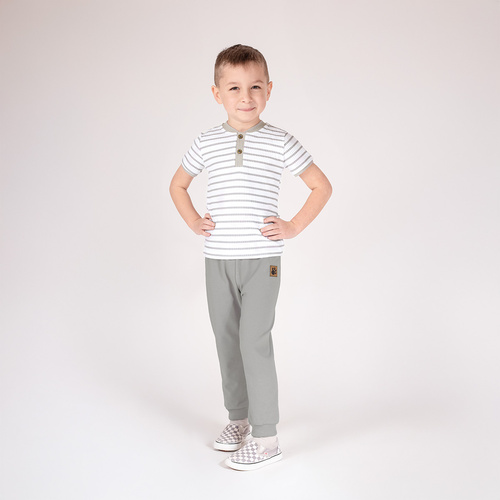 214281 Клин за момче Muki Nicol - сив