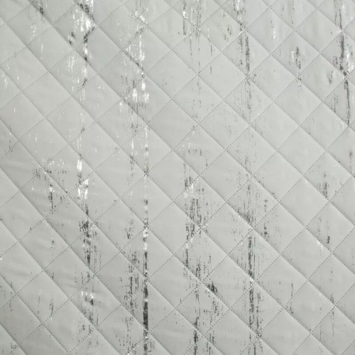 Blink 1 декоративно покривало Design91 бяло/сребристо