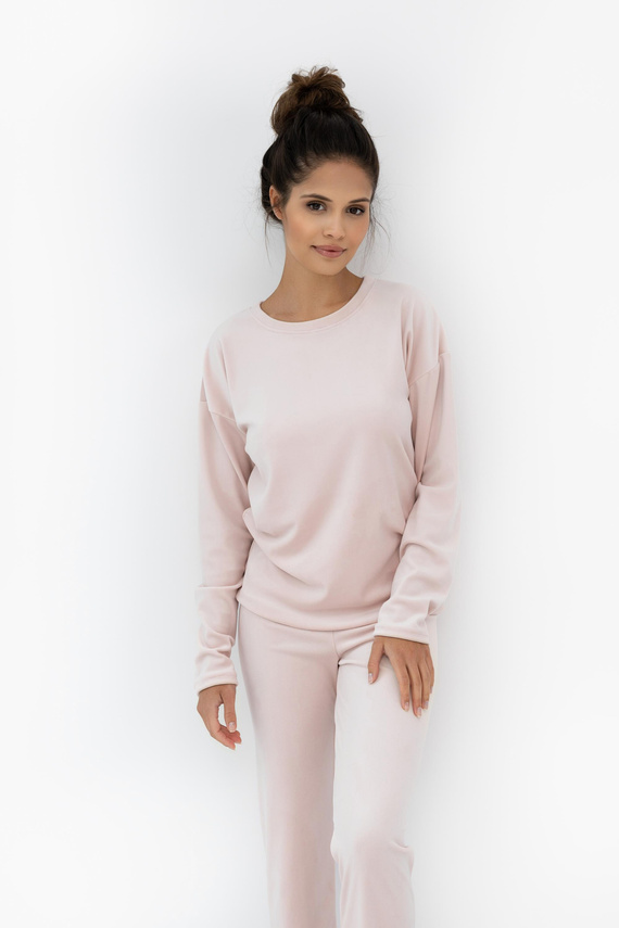 Пижама Harmony Homewear Sensis Velour – полско производство, дълги ръкави и панталони