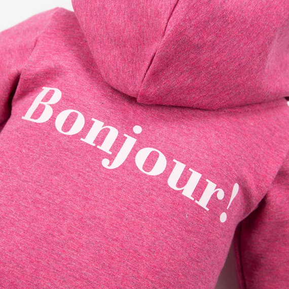 Анцуг Bonjour Eevi с качулка - бордо