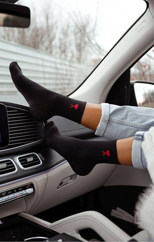 0200-135 Дамски чорапи Amor Milena - черни