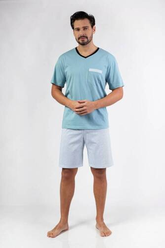 482 Мъжка пижама Regina - зелена