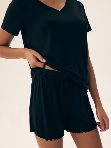 43022 Дамска пижама Noves Henderson - черна