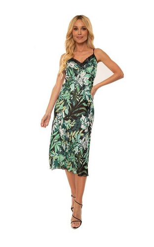 648 Lurdes Дамска риза De Lafense - зелена