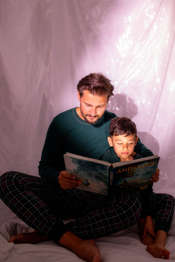 Fogo Детска пижама Италианска мода - зелена/принт