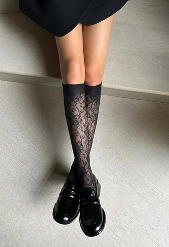 Дамски подколянки Bellarosa Veneziana – ажурни подколянки с флорален мотив, лекота, елегантност и комфорт без стягане