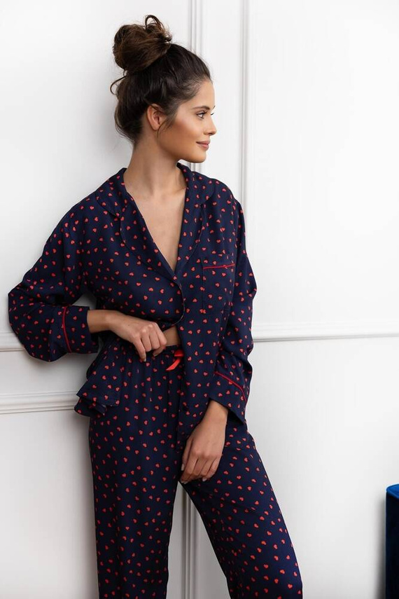 Дамска пижама Sophia Sensis - тъмносиня