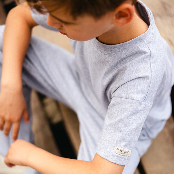 Детска oversize тениска Eevi Simply Comfy 100% памук