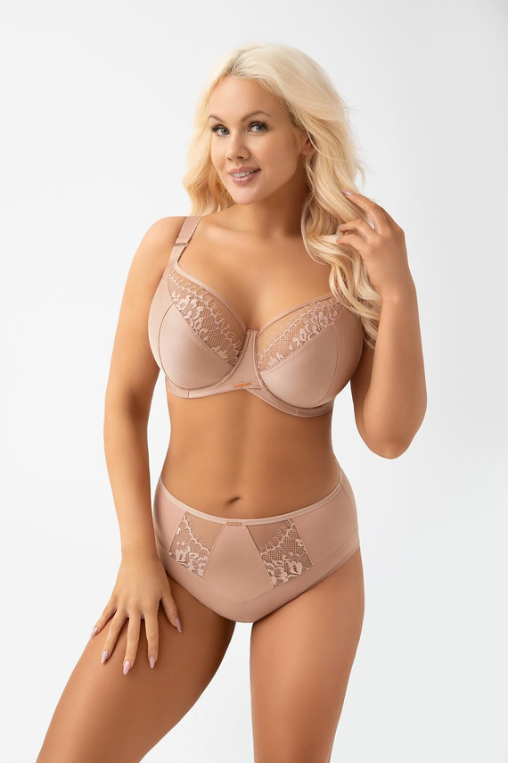 Сутиен Soft Gorsenia K937 Evia Cappuccino Мек за голям бюст