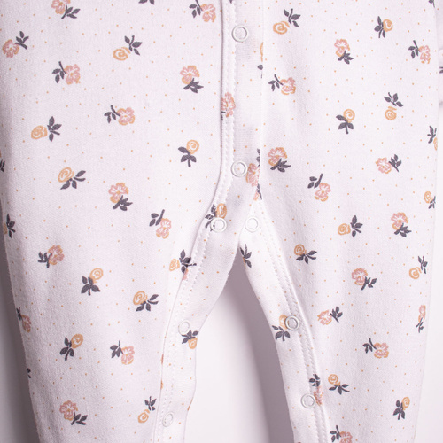 220031 Бебешки гащеризон Nicol памук 100% цветя с крачета