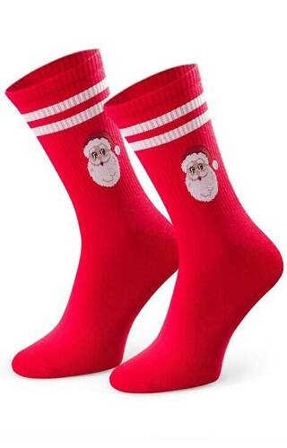 Art.136 Мъжки коледни чорапи Steven - 145 червени