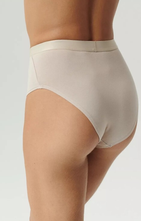 3CLP-009 Maxi Sport Дамски бикини Atlantic - бежово-ванилия-синьо