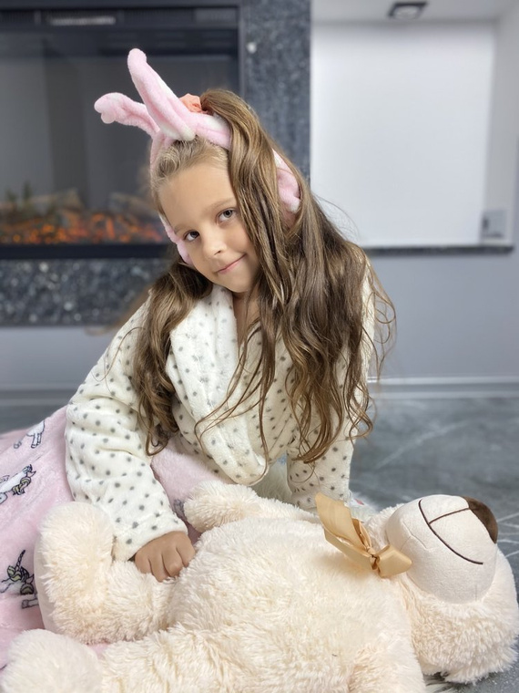 367 Детски халат Melanie Forex - екрю