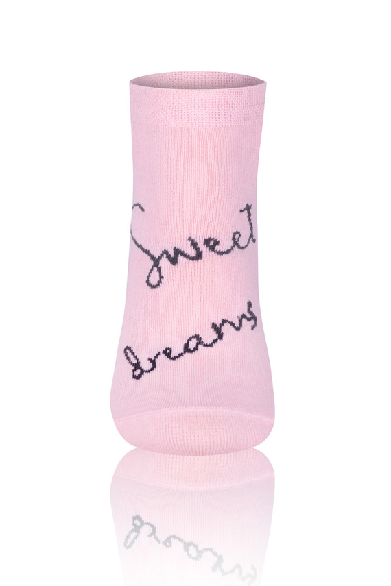 S140S Dreams Чорапи за крака Италианска мода - сьомга/светъл меланж