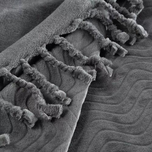 Ема Кувертюра с ресни, евро перде, стомана