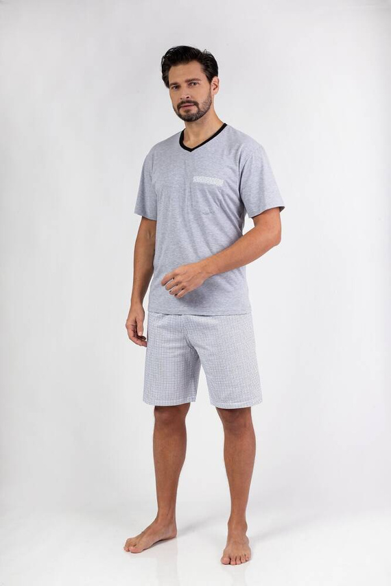 482 Мъжка пижама Regina - сива