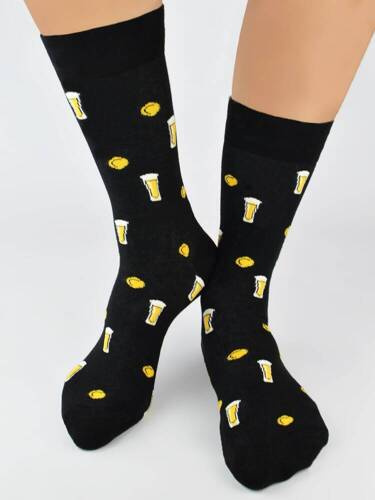 SB002 Мъжки чорапи Noviti 17 черни