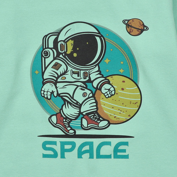 KAR-1006/PIS Блуза за момче с дълъг ръкав Lagarto Verde шам фъстък