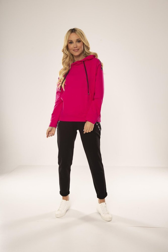 496 Дамски спортен костюм Just Forex - амарант