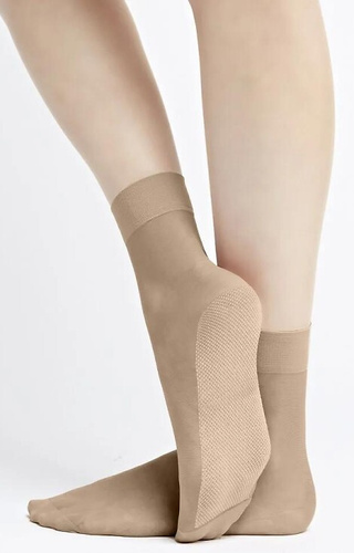 Nature Sole Дамски чорапи 20 den Knittex - бежови