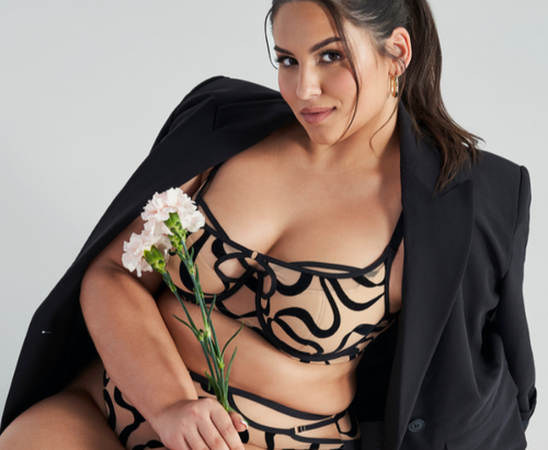 2125 Мек сутиен Ava - бежов