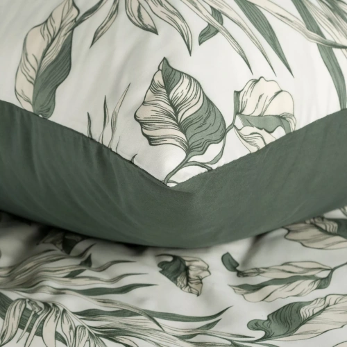 Спално бельо Donna Design 91 с цветя двулицево меко с цип