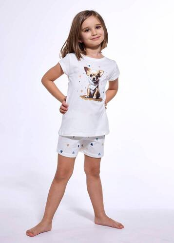 787/108 788/108 Чихуахуа Момичешка пижама Cornette екрю