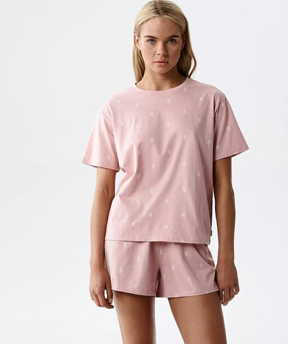 Дамска пижама Atlantic NLP-510 100% памук удобни шорти