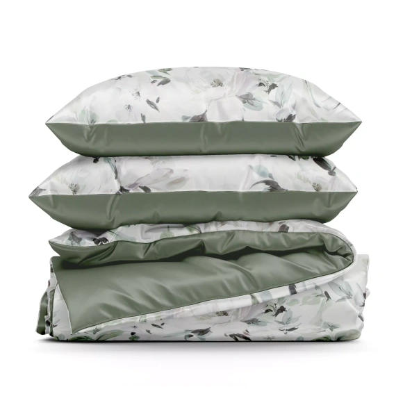 Спално бельо Loti Design 91 с цветя двулицево меко с цип