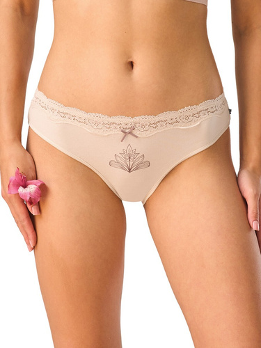 Дамски бикини Mini Bikini Key LPR 505 B26 A2 2 броя, памучни с дантела