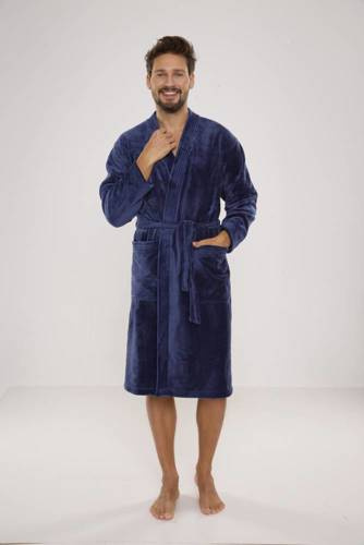391 Мъжки халат за баня Hugo De lafense - деним