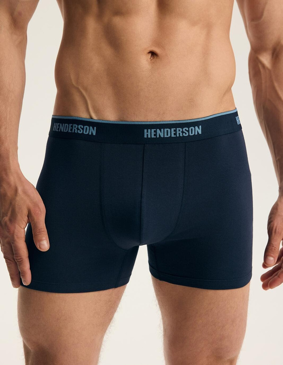 Мъжки боксерки Henderson 44515 Brex2 2 броя памучни с широка ластична лента с лого