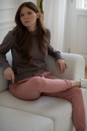 Спортен панталон за бременни с билкови рози Milk&Love