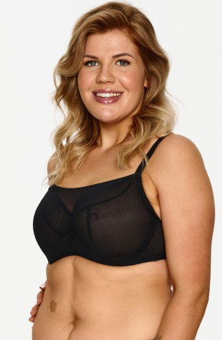 131 Мек сутиен Lupoline - черен