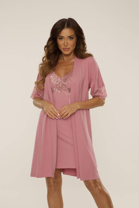 639 Нощница Noela De Lafense - мръсно розово