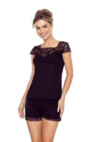 Дамска пижама Gerda First Lady Eldar - черна