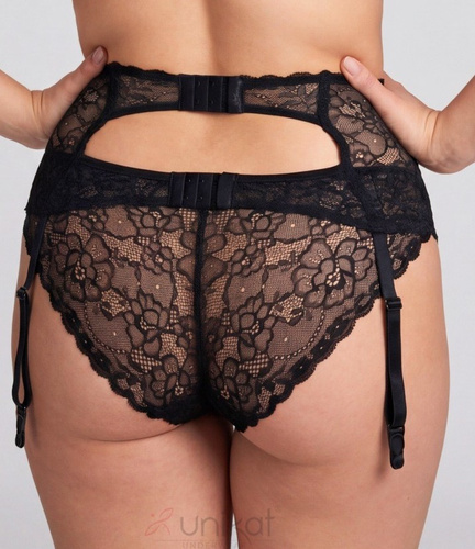 Unikat Sedina дамски прашки черни дантелени прозрачни