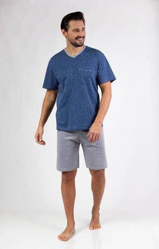 481 Мъжка пижама Regina - синя